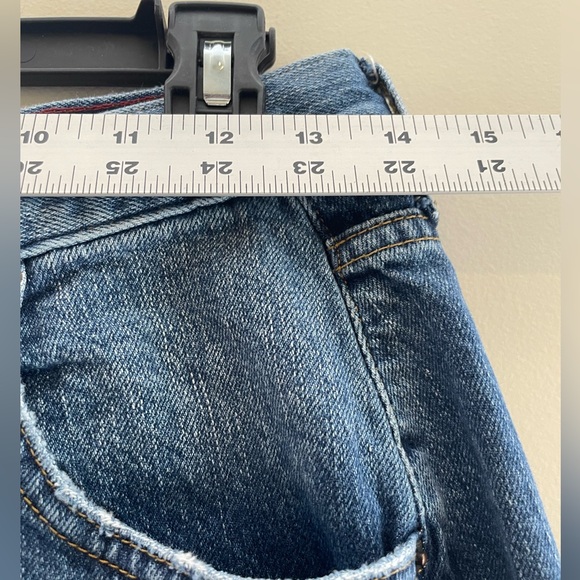 BDG Urban Outfitters Logan Buckle Baggy Barrel Denim Jeans Womens Sz 28W 28x31 - Picture 9 of 16